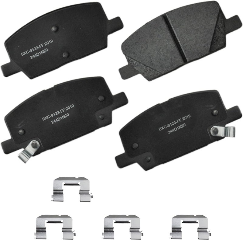 Bendix Premium SBC2019 Ceramic Front Brake Pads for Buick Encore 2022-2018, Chevrolet Trax 2022-2018 - Image 1